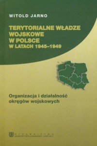 Terytorialne władze wojskowe w - okładka książki