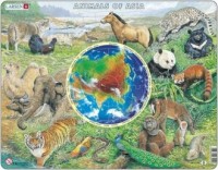 Zwierzęta Azji (puzzle-90 elem.) - zdjęcie zabawki, gry