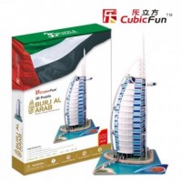 Burj Al Arab (puzzle 3D - 101 elem.) - zdjęcie zabawki, gry