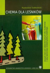 Chemia dla leśników. Zeszyt ćwiczeń - okładka książki