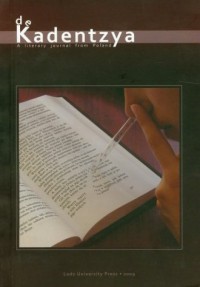 Dekadentzya vol. 1/2009. A literary - okładka książki