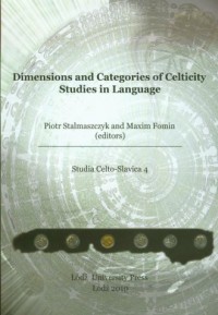 Dimensions and categories of celticity - okładka książki