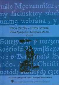 Etos życia etos sztuki cz. 2. Wokół - okładka książki