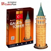 Galata Tower (puzzle 3D - 17 elem.) - zdjęcie zabawki, gry