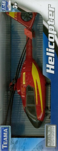 Helikopter czerwony - zdjęcie zabawki, gry