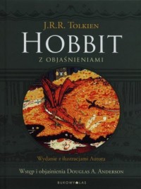 Hobbit z objaśnieniami - okładka książki