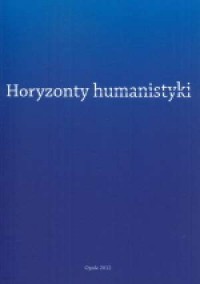 Horyzonty humanistyki - okładka książki