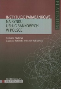 Instytucje parabankowe na rynku - okładka książki