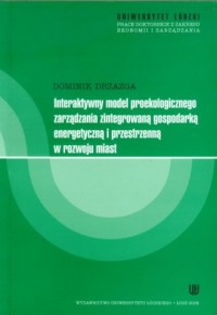 Interaktywny model proekologicznego - okładka książki