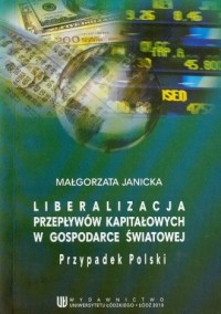 Liberalizacja przepływów kapitałowych - okładka książki