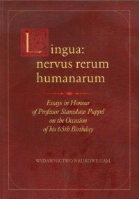 Lingua: nervus rerum humanarum - okładka książki