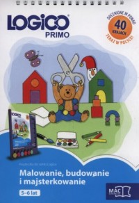 Logico Primo. Malowanie budowanie - okładka podręcznika