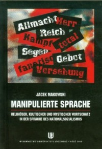 Manipulierte Sprache - okładka książki