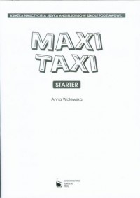 Maxi Taxi Starter. Pakiet do segregatora - okładka podręcznika