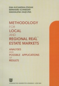 Methodology for local and regional - okładka książki