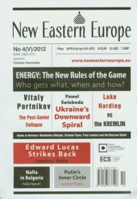 New Eastern Europe 4/2012 - okładka książki