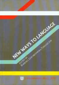 New ways to language - okładka książki