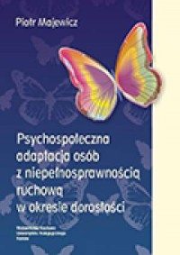 Psychospołeczna adaptacja osób - okładka książki
