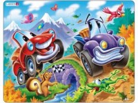 Samochody (puzzle - 22 elem.) - zdjęcie zabawki, gry