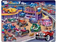 Samochody (puzzle - 58 elem.) - zdjęcie zabawki, gry