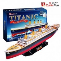 Titanic (duży, puzzle 3D - 113 - zdjęcie zabawki, gry