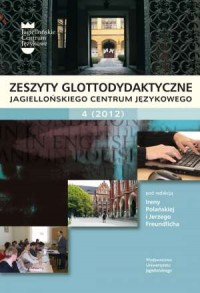 Zeszyty Glottodydaktyczne Jagiellońskiego - okładka książki