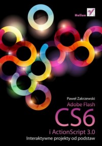 Adobe Flash CS6 i ActionScript - okładka książki
