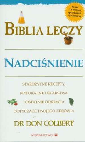Biblia leczy. Nadciśnienie - okładka książki