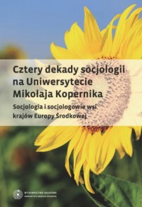 Cztery dekady socjologii na Uniwersytecie - okładka książki