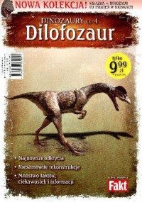 Dilofozaur. Dinozaury cz.4 (+ figurka) - okładka książki