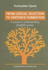 From lexical selection to sentencje - okładka podręcznika