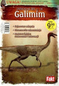 Galimim. Dinozaury cz.18 (+ figurka) - okładka książki
