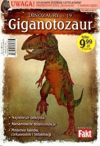 Giganotozaur. Dinozaury cz.19 (+ - okładka książki