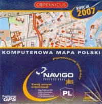 Komputerowa mapa Polski. Navigo - pudełko programu