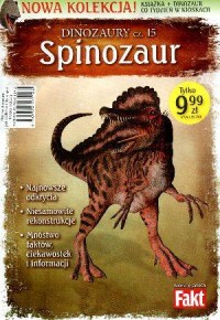 Spinozaur. Dinozaury cz.15 (+ figurka) - okładka książki