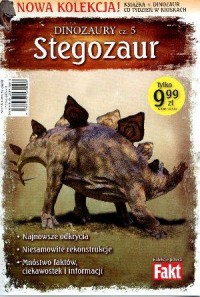 Stegozaur. Dinozaury cz.5 (+ figurka) - okładka książki