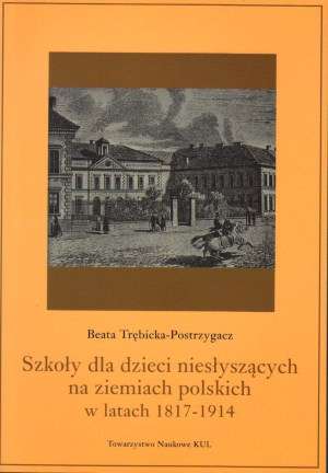 Szkoły dla dzieci niesłyszących - okładka książki