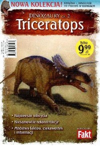 Triceratops. Dinozaury cz. 2 (+ - okładka książki