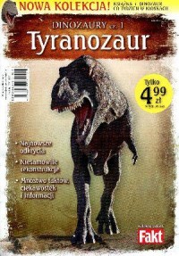 Tyranozaur. Dinozaury cz. 1 (+ - okładka książki