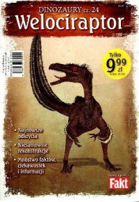 Welociraptor. Dinozaury cz.24 (+ - okładka książki