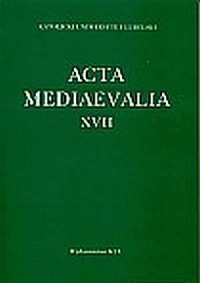 Acta Mediaevalia. Tom XVII - okładka książki