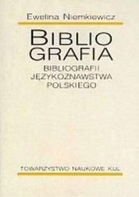 Bibliografia bibliografii językoznawstwa - okładka książki