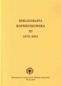 Bibliografia Kopernikowska. Tom - okładka książki