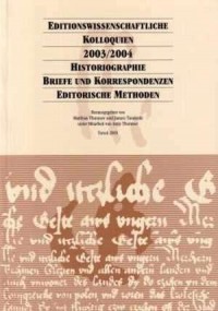 Editionswissenschaftliche Kolloquien - okładka książki