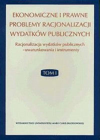 Ekonomiczne i prawne problemy racjonalizacji - okładka książki
