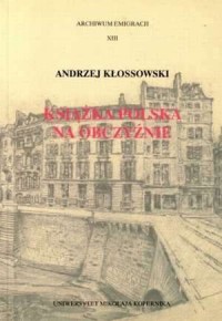 Książka polska na obczyźnie. XX - okładka książki