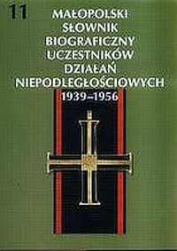 Małopolski Słownik Biograficzny - okładka książki
