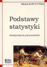 Podstawy statystyki. Podręcznik - okładka książki