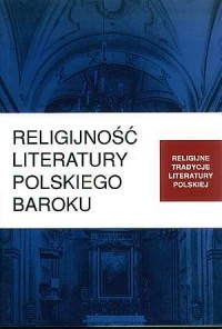 Religijność literatury polskiego - okładka książki