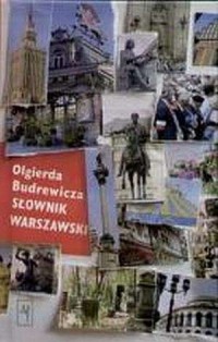 Słownik warszawski - okładka książki
